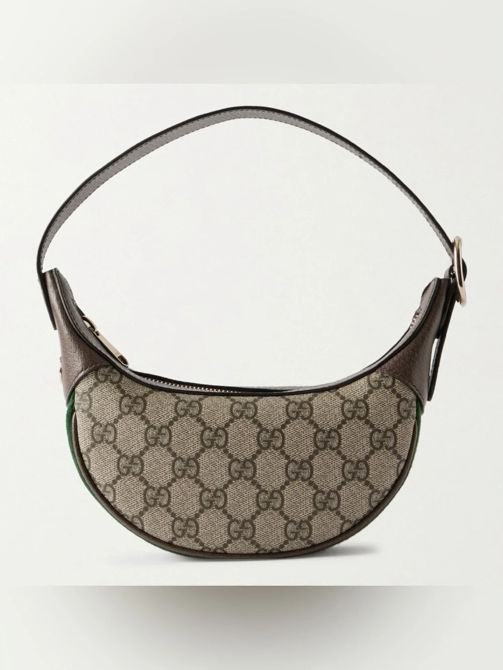 GUCCI Ophidia GG logo web stripe hobo bag